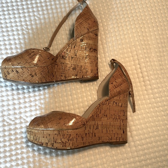 Michael Kors Cork Wedges, Woman’s Size 8.5 - Picture 7 of 15